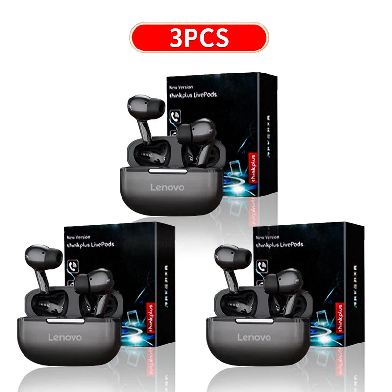 Lenovo Thinkplus Wireless Earphones Bluetooth Headset In Ear Earphones With Microphone For IOS Android