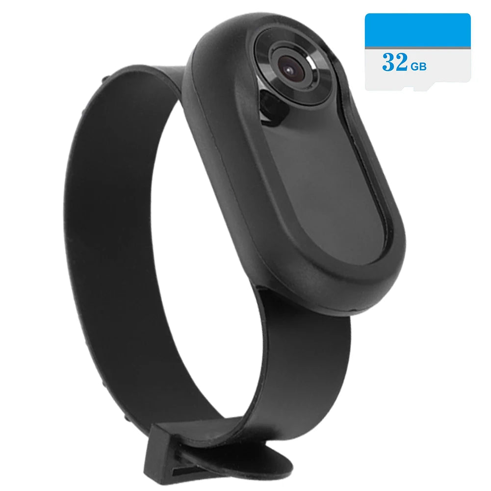 HD 1080P Wireless Collar Camera For Dogs And Cats 32G Card