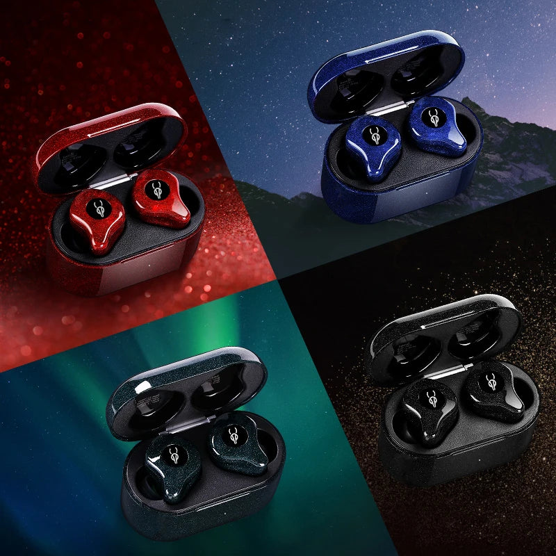 Sabbat Original E12 Ultra High Quality In Ear Bluetooth Earphones, Dual ear Wireless Gaming, Music, Sports Earphones, Apple