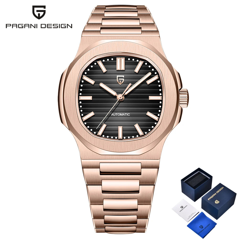 2025 New PAGANI DESIGN 40MM Men's Watches Luxury Automatic Watch For Men Mechanical Wristwatches Sapphire Mirror Men Gift Clock