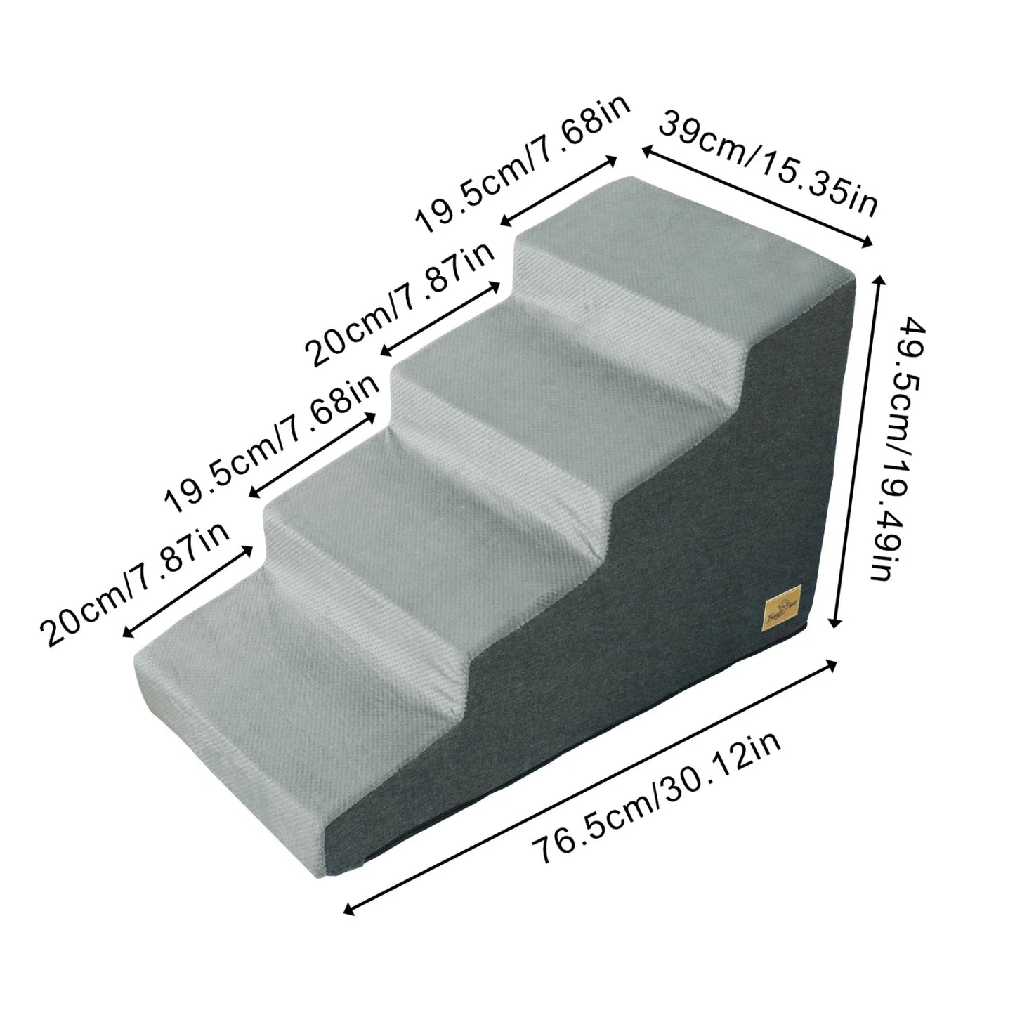 High Density Foam Dog Stairs For Beds And Sofas Non Slip