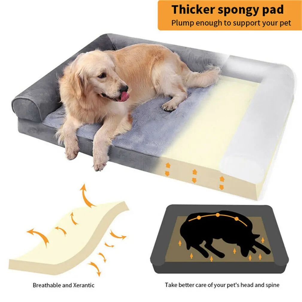 Extra Large Dog Bed Orthopedic With Removable Washable Cover