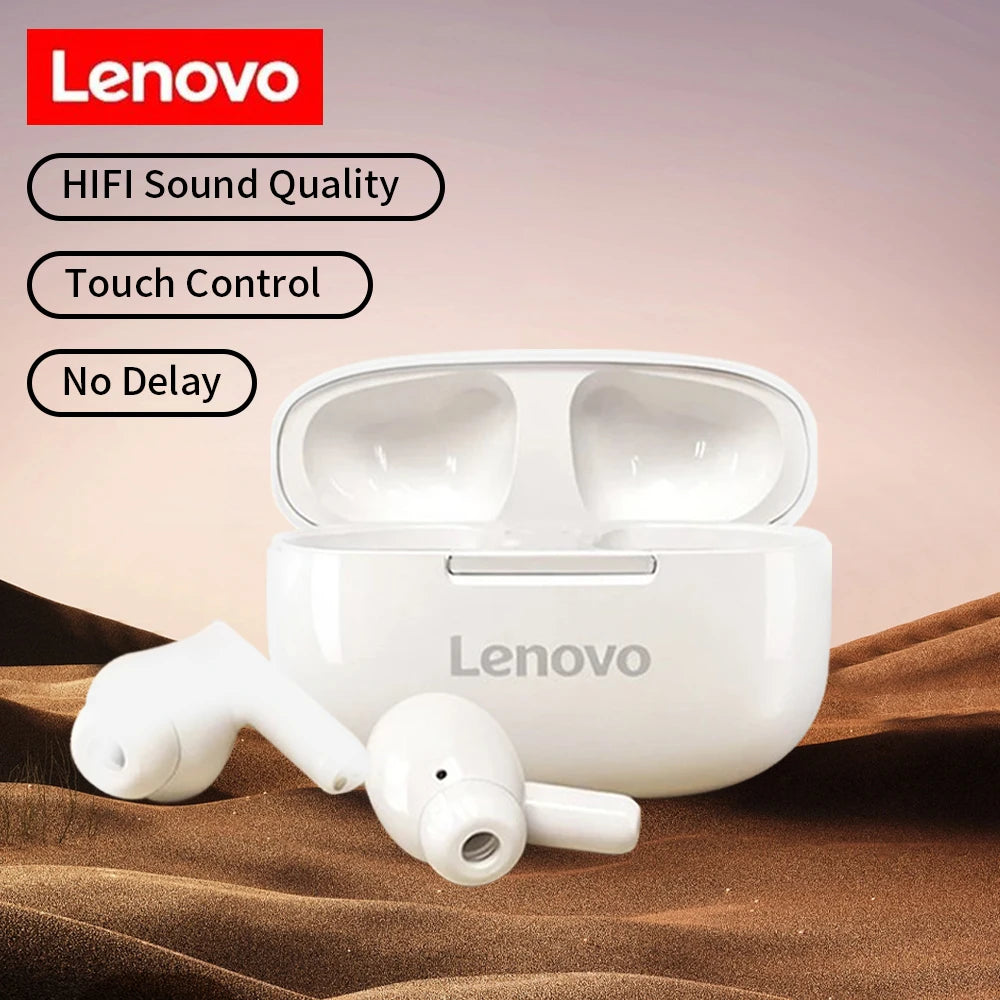 Lenovo Thinkplus Wireless Earphones Bluetooth Headset In Ear Earphones With Microphone For IOS Android
