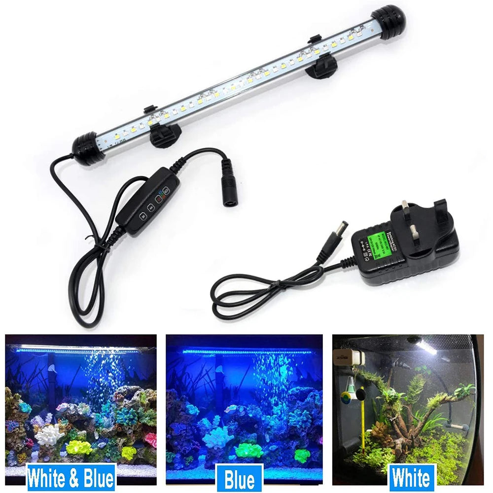 BR Light Submersible LED Aquarium Clip Light With Timer D30
