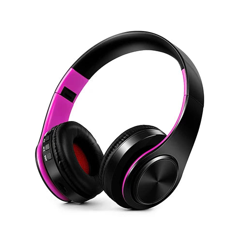 HIFI Stereo Bluetooth Earphones Wireless Headphone Music Headset with Mic FM and SD Card Support for Mobile Xiaomi iPhone Samsung Tablet