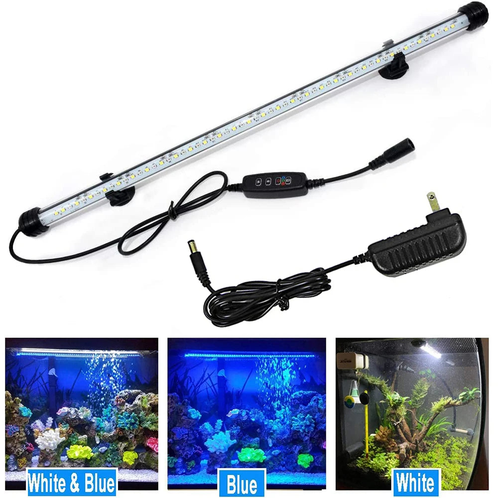 BR Light Submersible LED Aquarium Clip Light With Timer D30