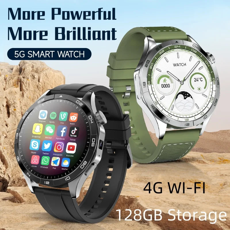 GoldenSpike LM01 Smart Watches 5G LTE Dual Camera SIM GPS
