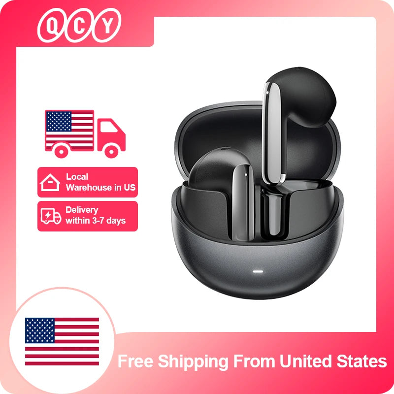 QCY HT10 AilyBuds Pro ANC Wireless Earphones Hi Res Audio