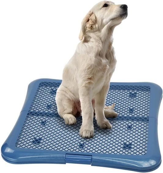 petphabet Training Pad Holder Floor Protection Dog Pad Holder Mesh Training Tray (L-24"x24")…