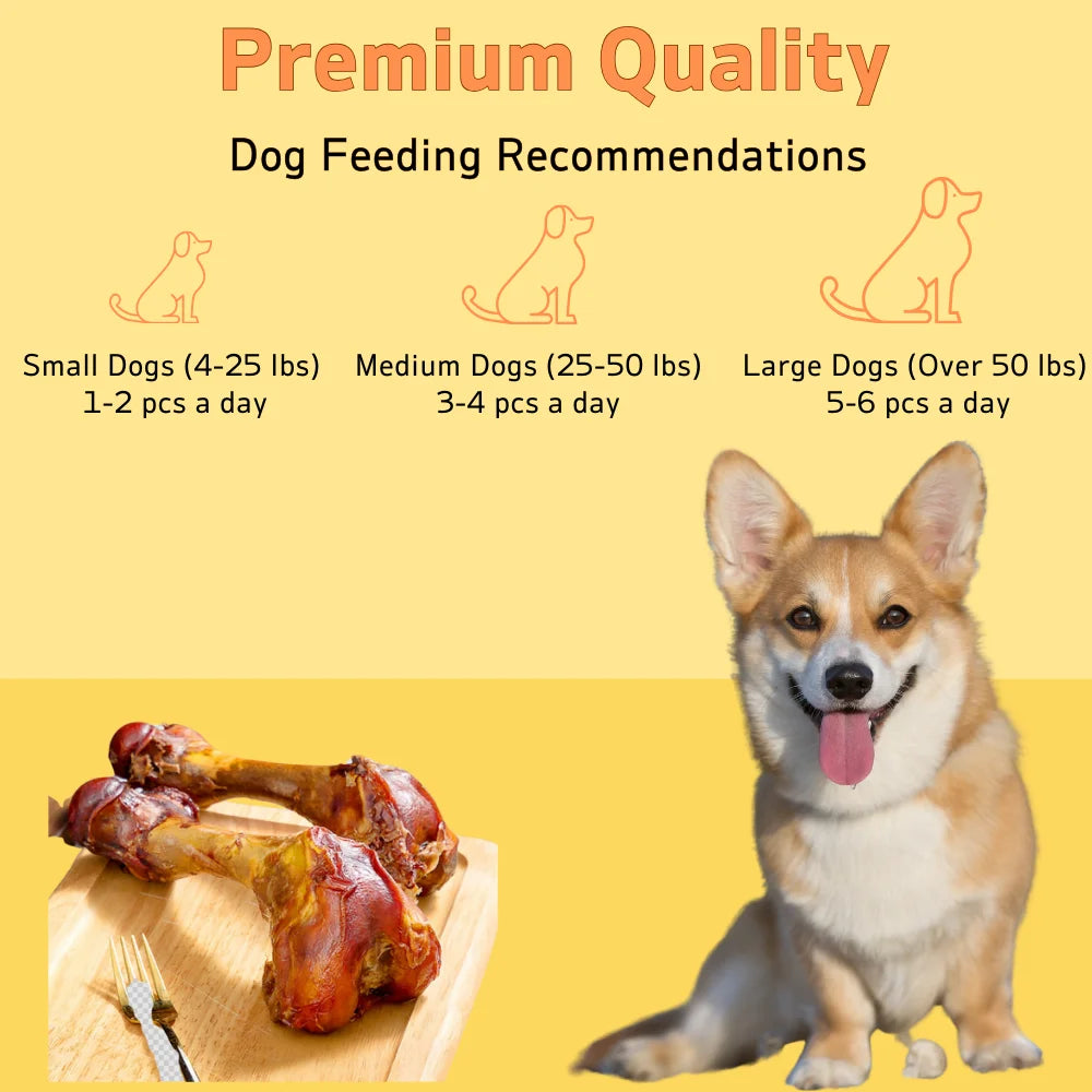 Large Cow Bone Dog Treats 150 To 190g All Natural Digestible