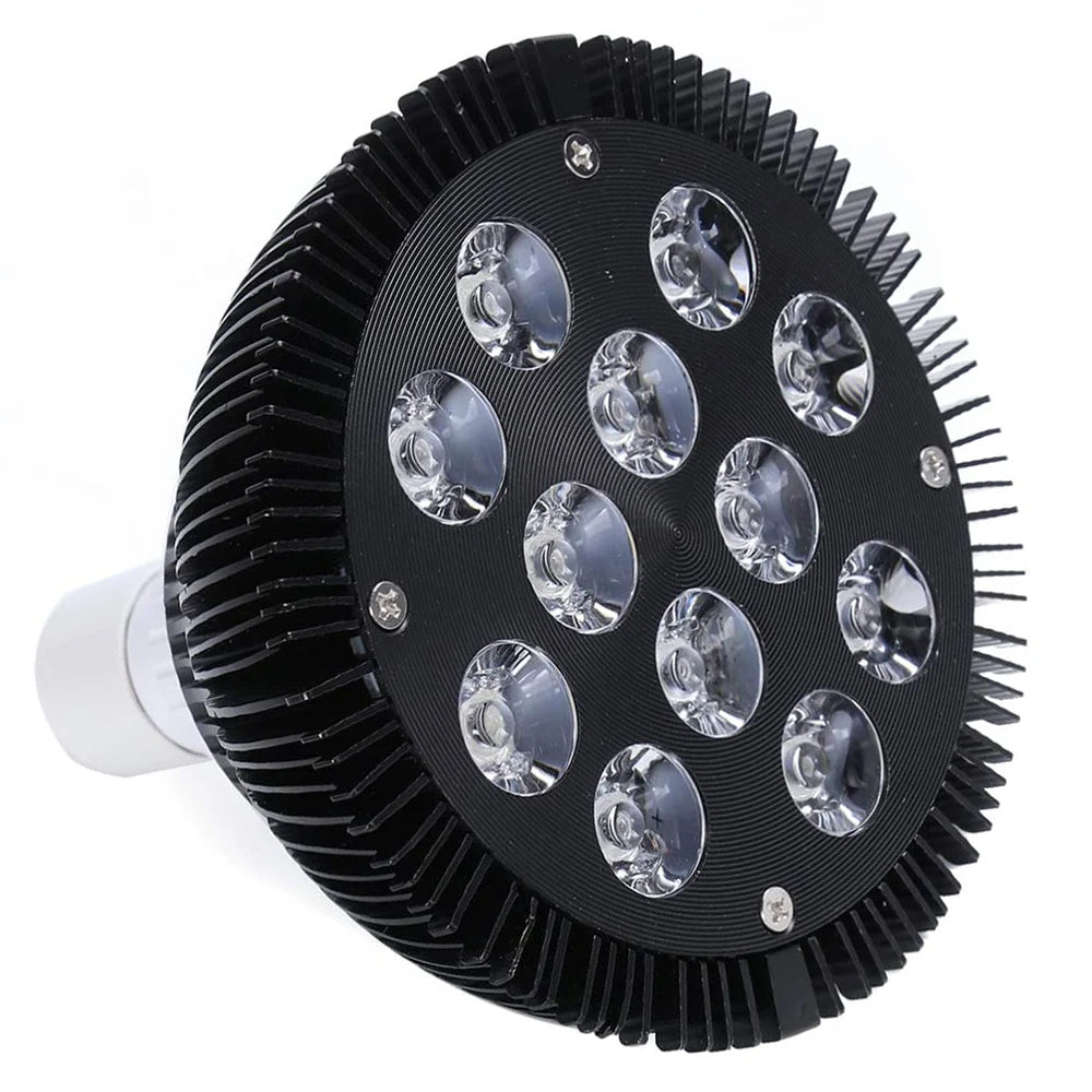 E27 LED Aquarium Light Bulb Full Spectrum 12W 54W Fish Tank