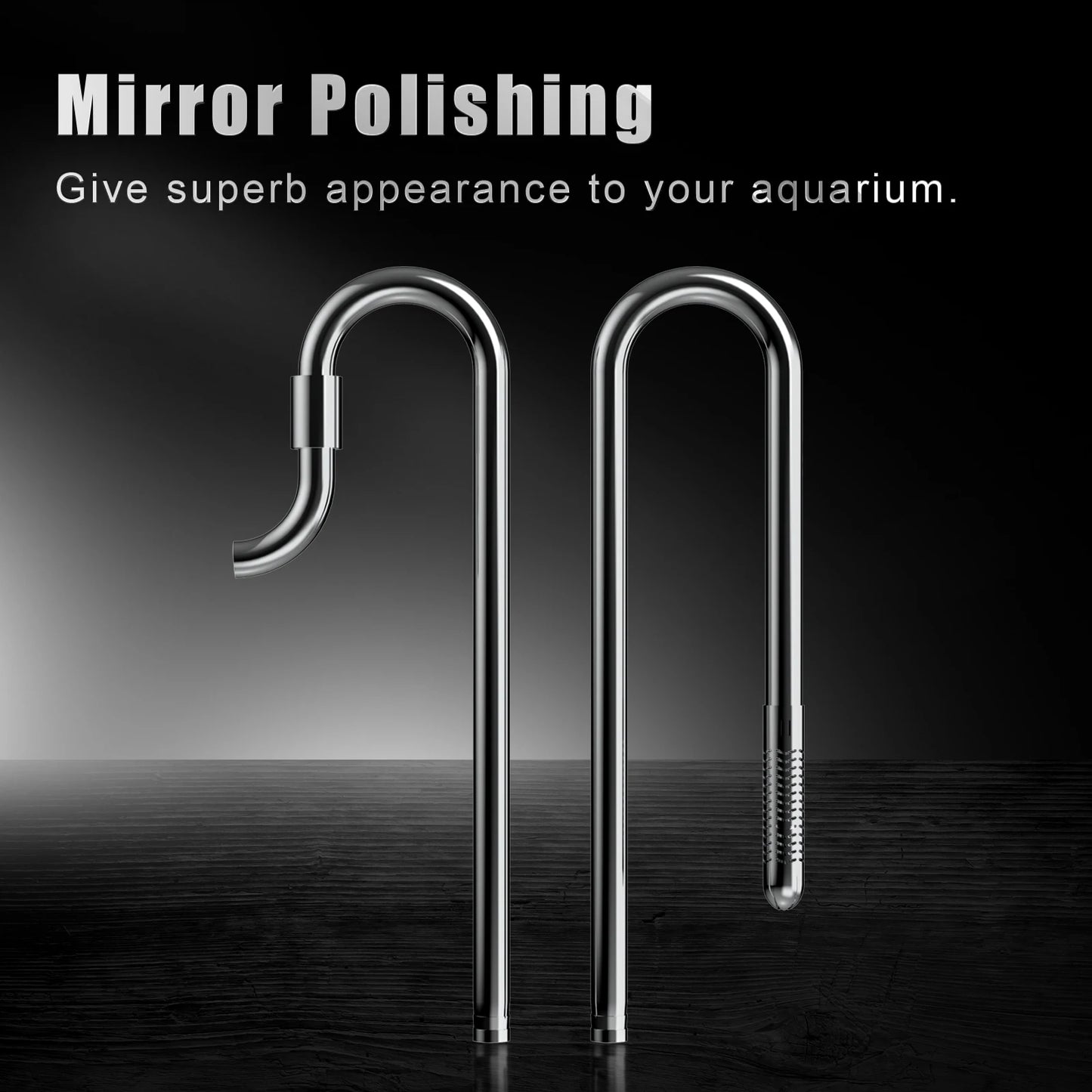 Stainless Steel Inflow Outflow Pipe For Aquarium 12 To 16mm