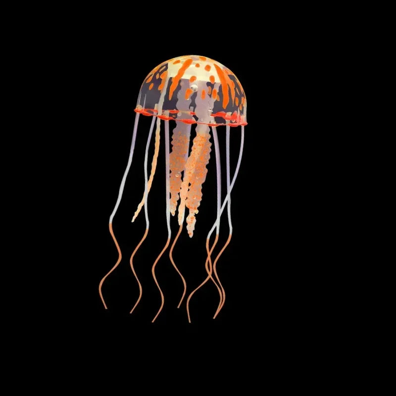 Artificial Glow Jellyfish For Fish Tank Decoration Aquarium