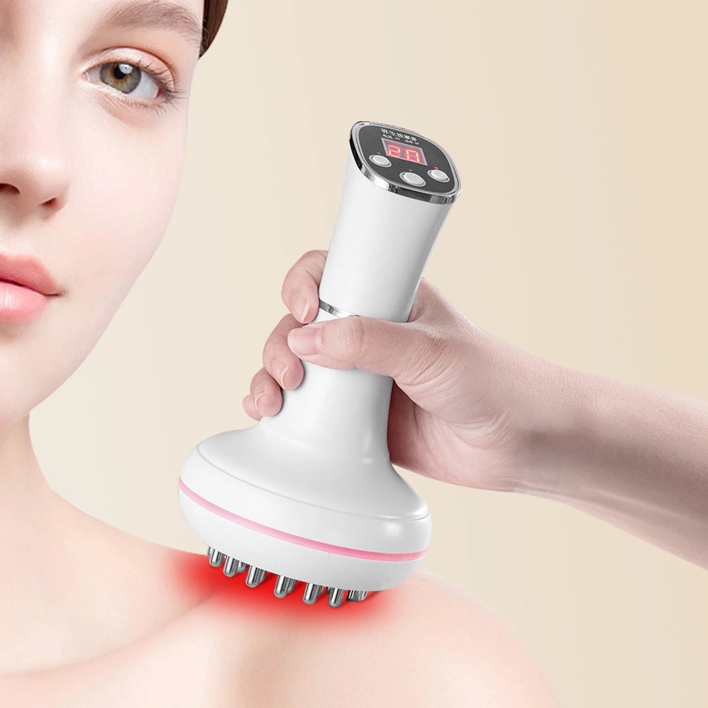 Household Electric Meridian Massager Brush For Whole Body