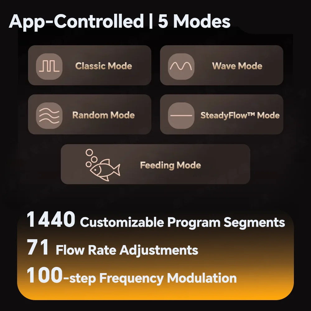 Jebao Jecod Smart Bluetooth App Wavemaker DMP 10 20 30 40