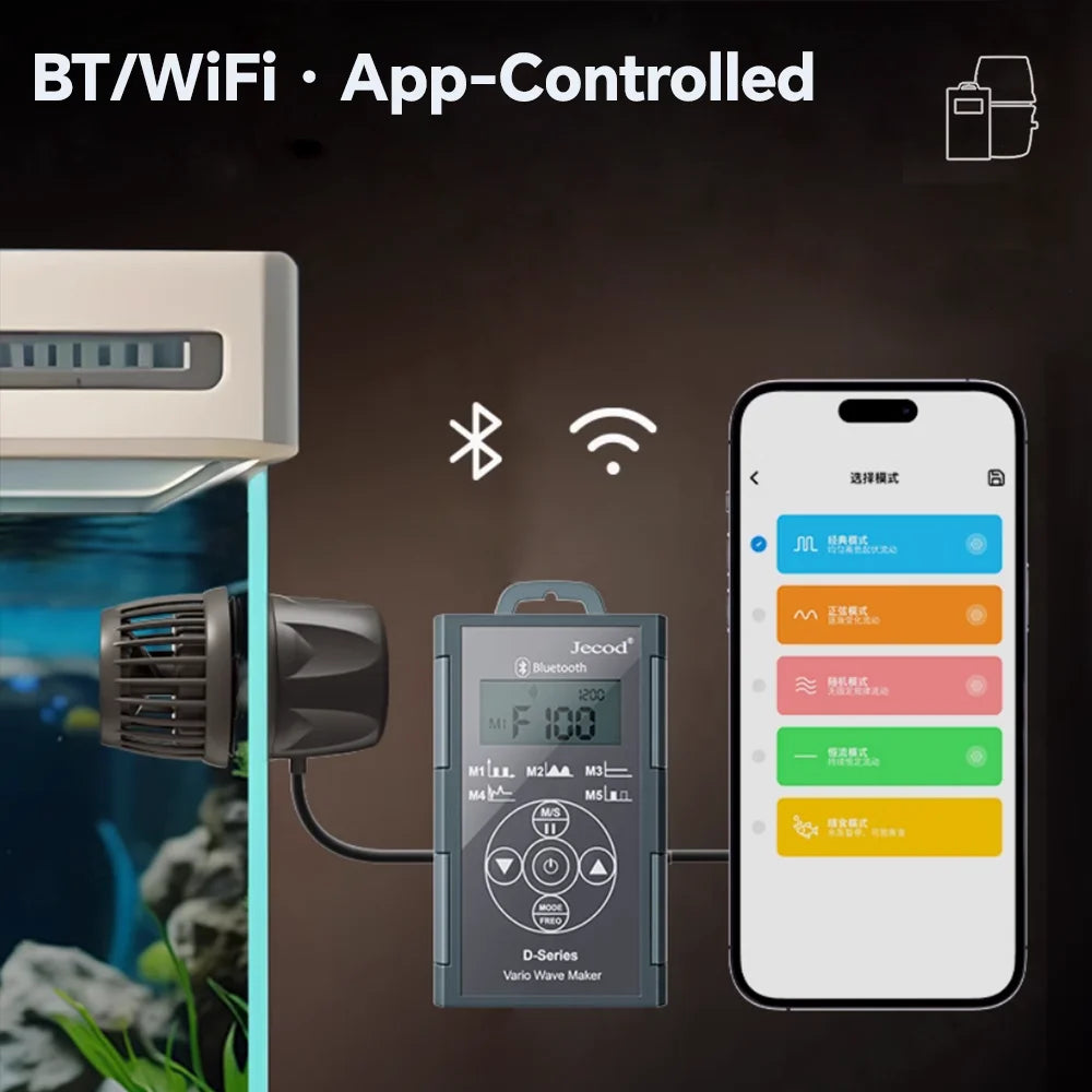 Jebao Jecod Smart Bluetooth App Wavemaker DMP 10 20 30 40