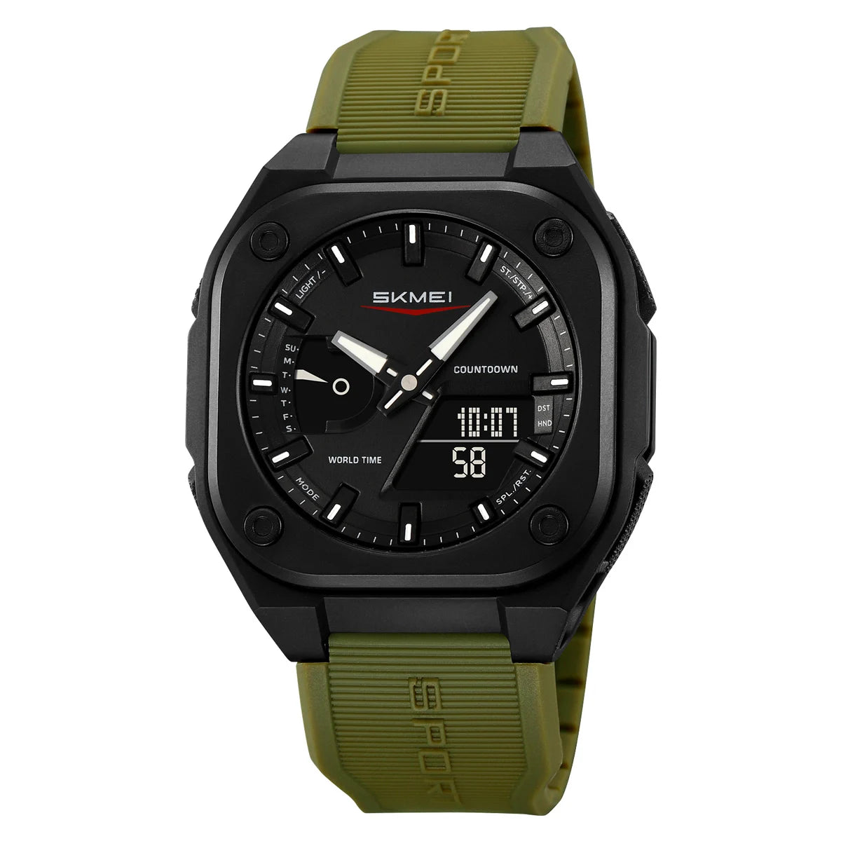 SKMEI Business Digital Electronic Watch Male Fashion Sports Quartz Watches For Mens Women Chrono Waterproof 5 Alarm Wristwatches