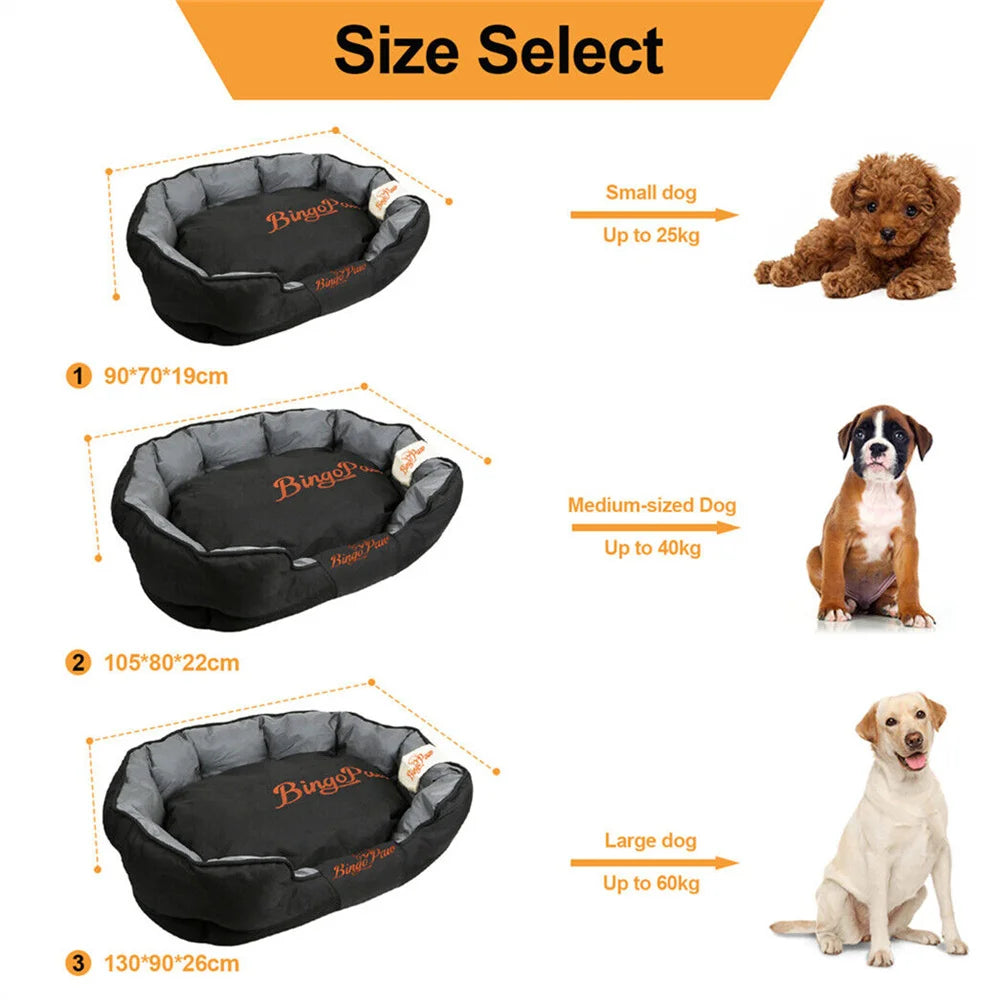 Waterproof Orthopedic Sofa Dog Bed Large XL XXL Washable