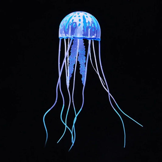 Artificial Glow Jellyfish For Fish Tank Decoration Aquarium