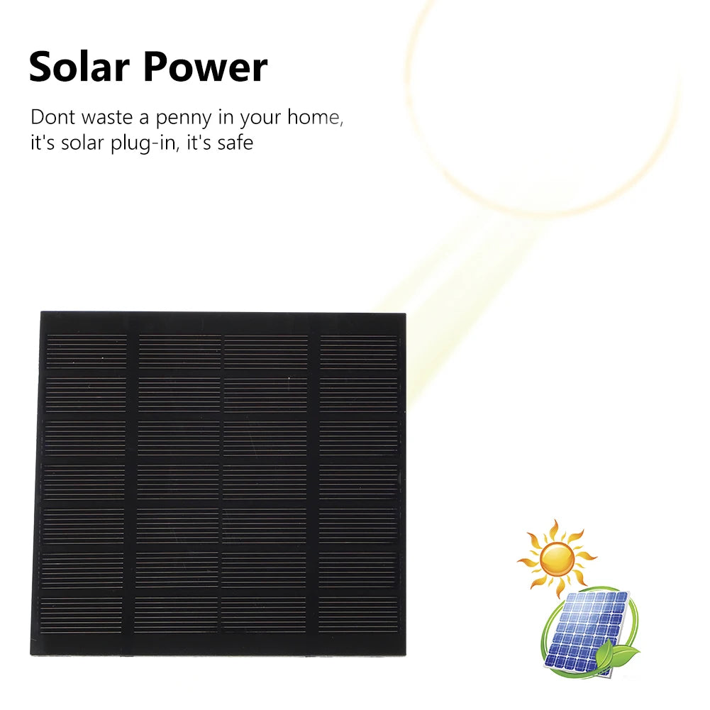 Solar Aquarium Wave Maker 6 Nozzles Fountain Outdoor Garden