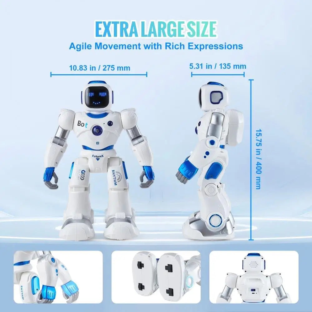 Smart RC Robot Toy Programmable Dancing Talking Remote App