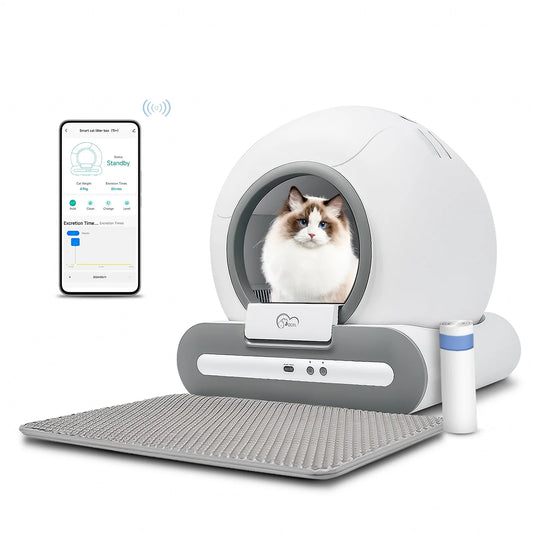 DOEL Smart Automatic Cat Litter Box Self Cleaning With App
