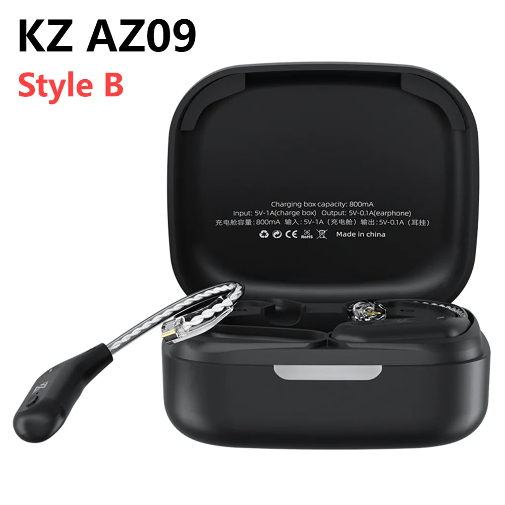 KZ AZ20 Bluetooth 5.3 Wireless Ear Hook Earphones Upgrade Cable Snapdragon Sound Technology aptX HD Headset Line For DXPRO PR2