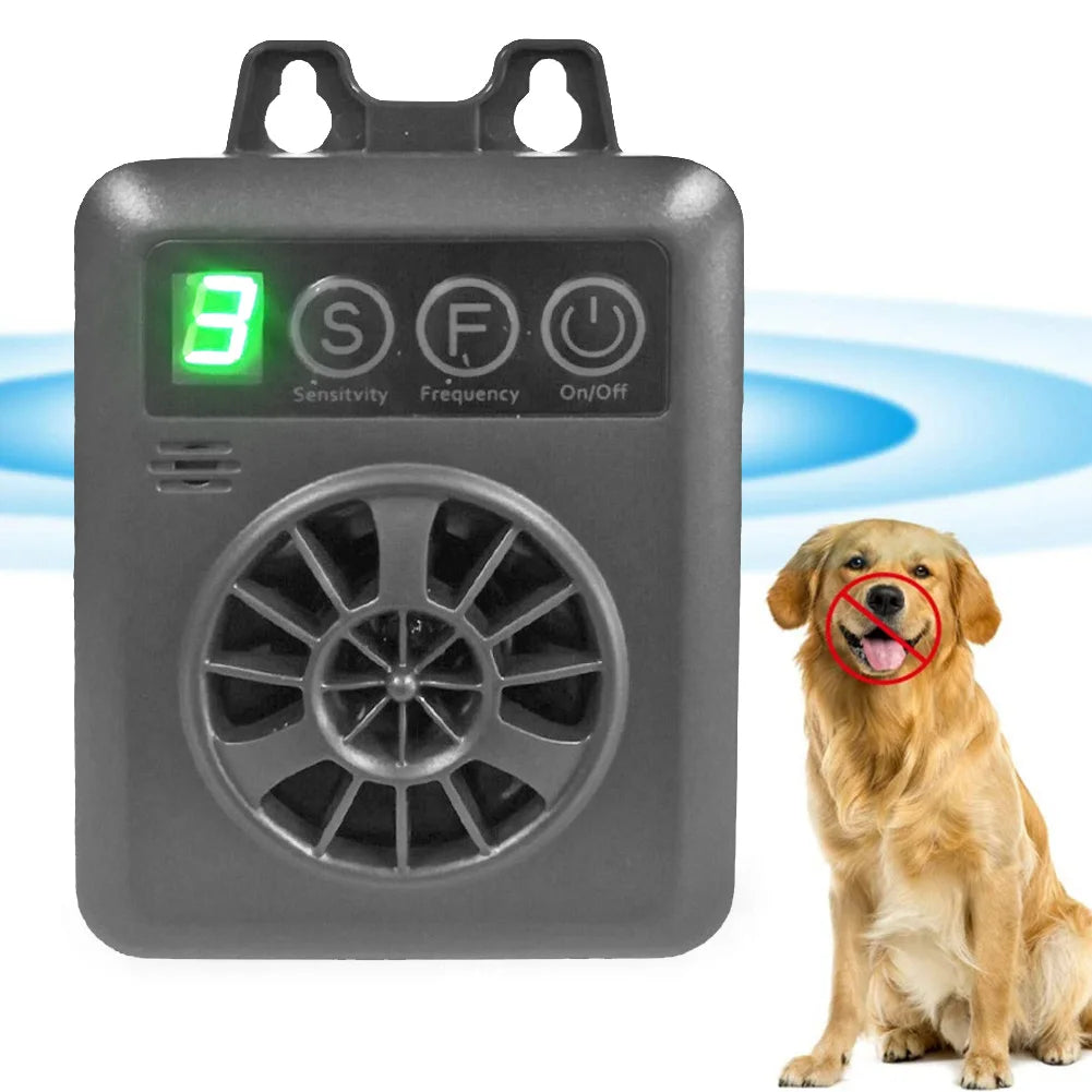 Dog Bark Stopper Ultrasonic Pet Repeller Outdoor Puppy Anti Noise Anti Barking
