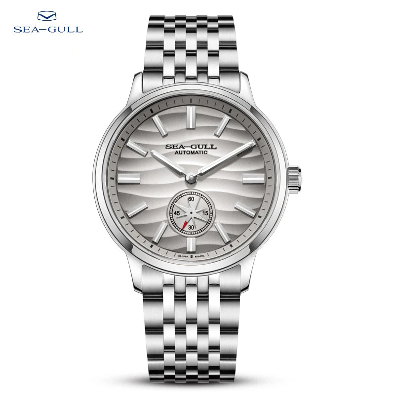 Seagull 2025 New Natural Series Men Watch Automatic Mechanical Watch Polaris Sub Dial Luminous Luxury Dress Men Wristwatch 6180