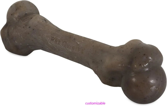 Zombie BarkBone - Nylon Dog Bone for Moderate Chewers - Bacon Flavor - 4"