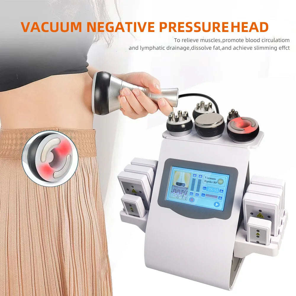 6 In 1 40K Ultrasonic Cavitation Vacuum Body Slimming