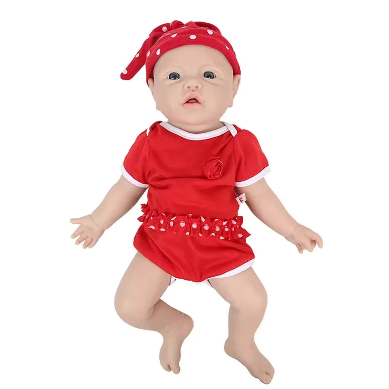 IVITA Full Body Silicone Reborn Baby Doll Realistic Gift