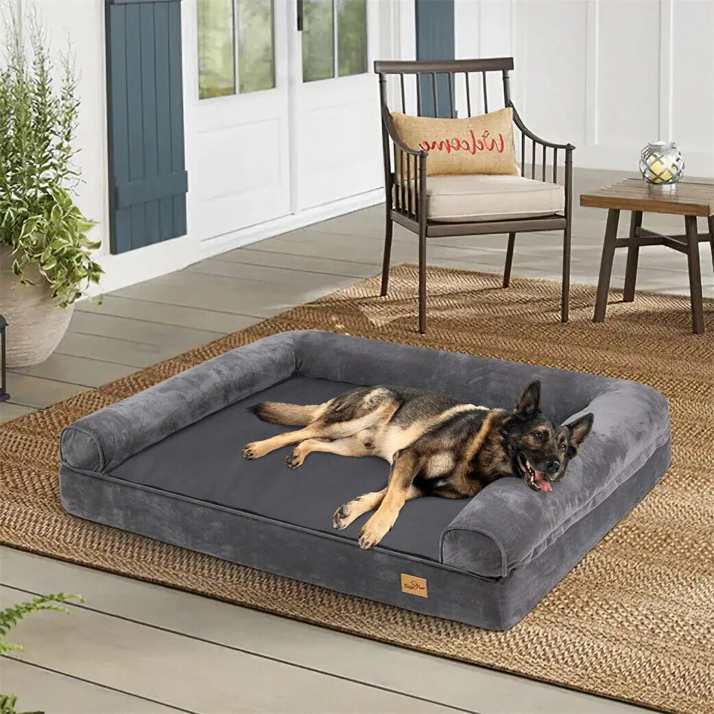 Extra Large Dog Bed Orthopedic With Removable Washable Cover