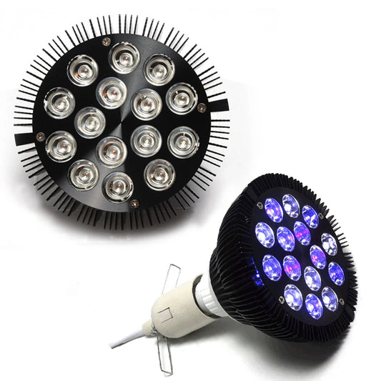 E27 LED Aquarium Light Bulb Full Spectrum 12W 54W Fish Tank