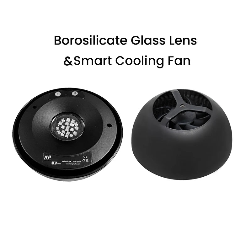 Noopsyche K7 Mini 60W Full Spectrum WiFi Marine Aquarium