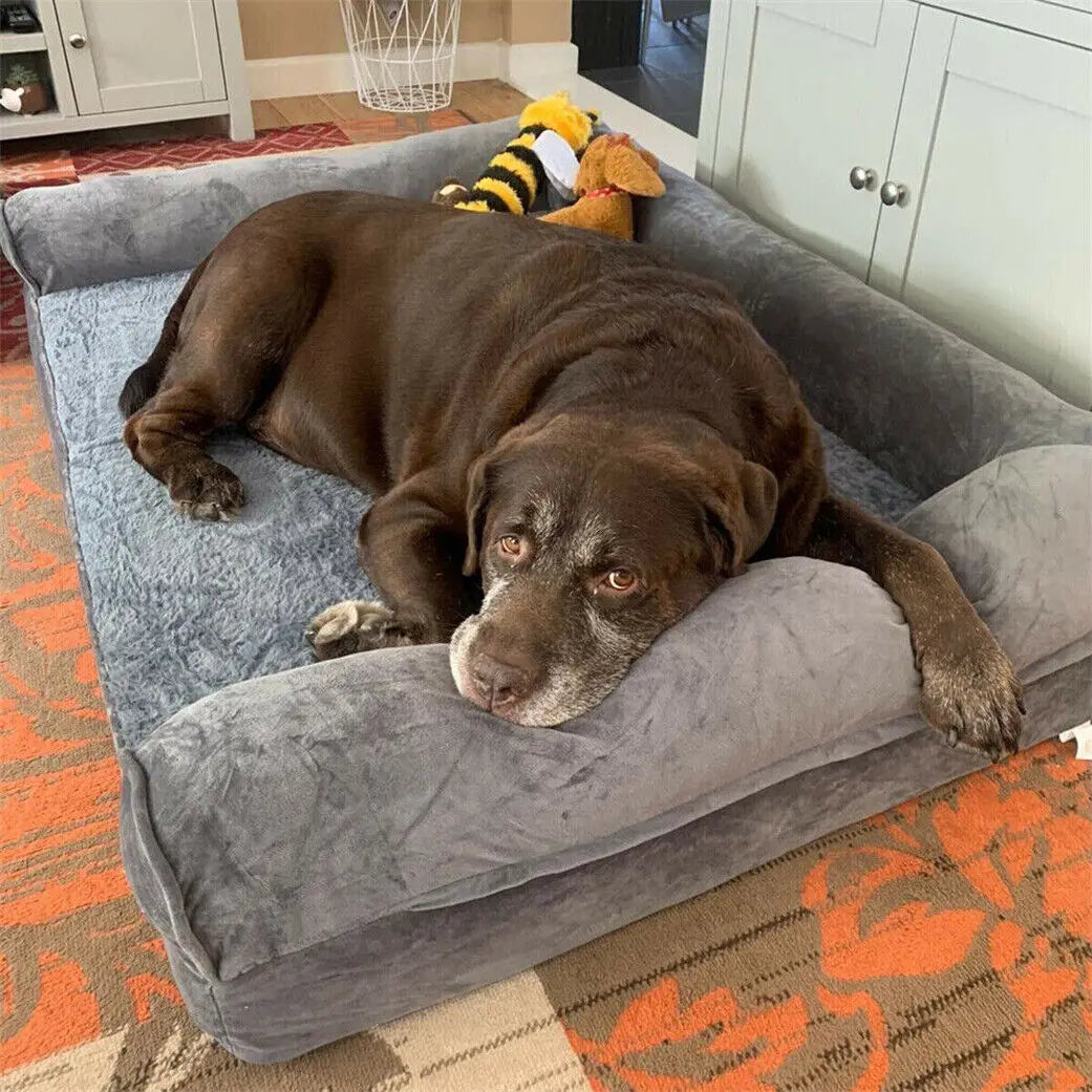Extra Large Dog Bed Orthopedic With Removable Washable Cover