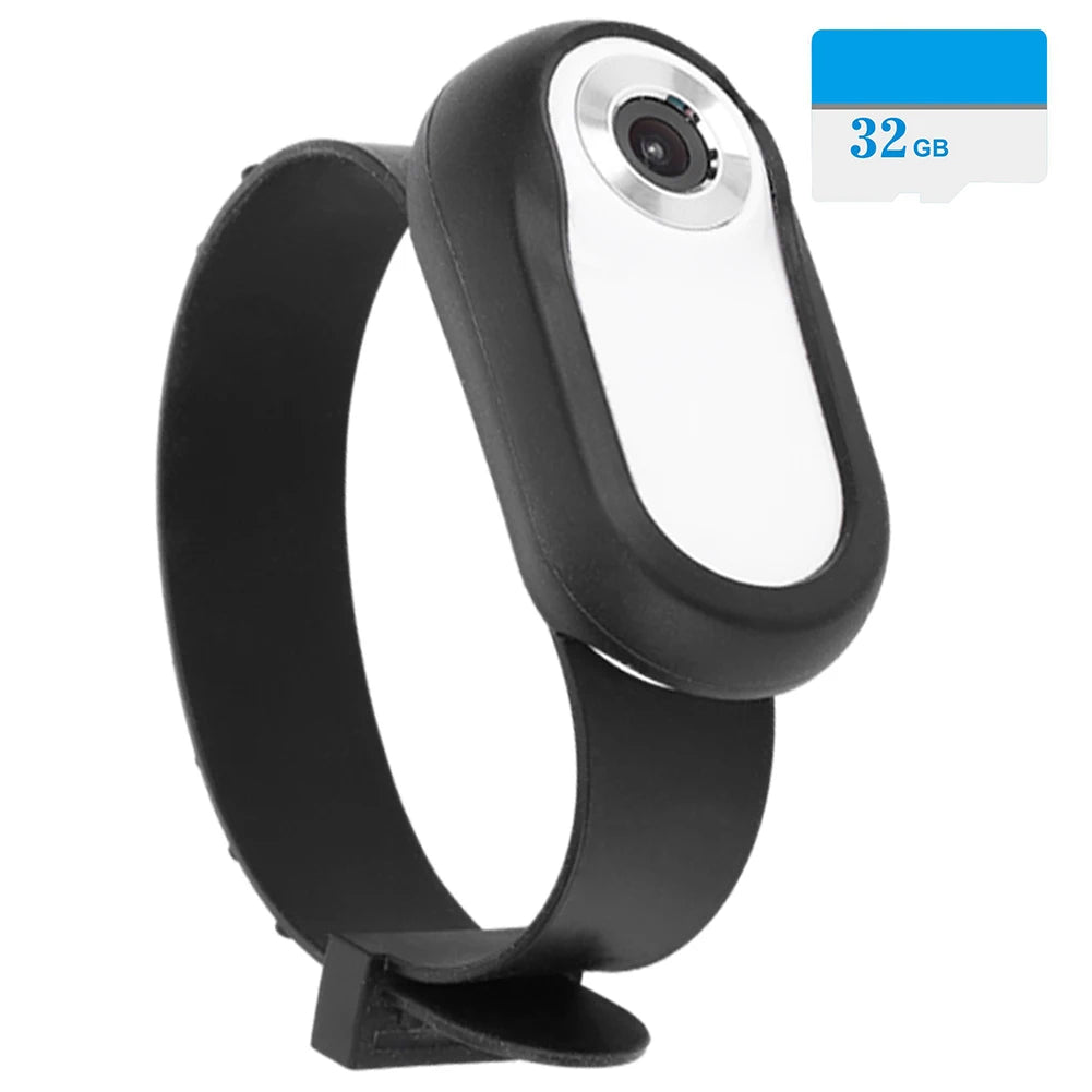 HD 1080P Wireless Collar Camera For Dogs And Cats 32G Card