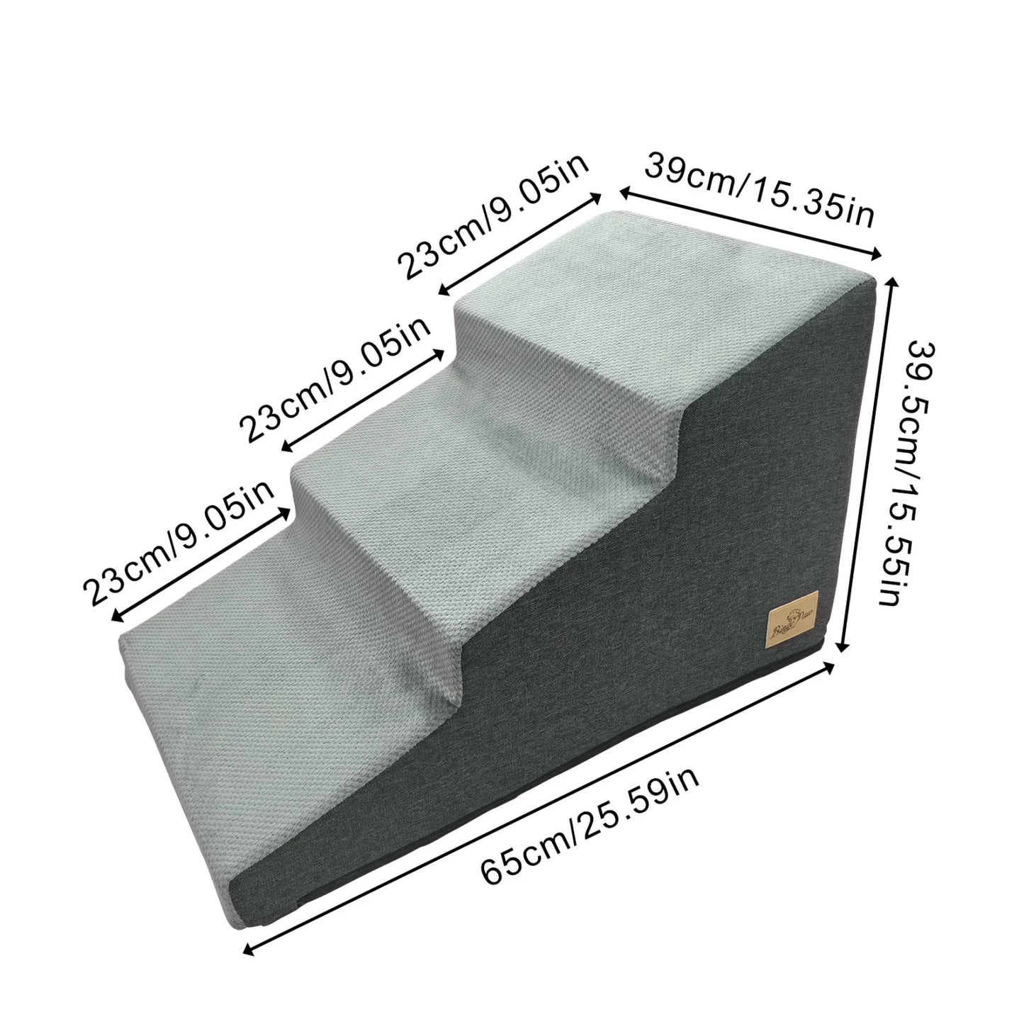 High Density Foam Dog Stairs For Beds And Sofas Non Slip