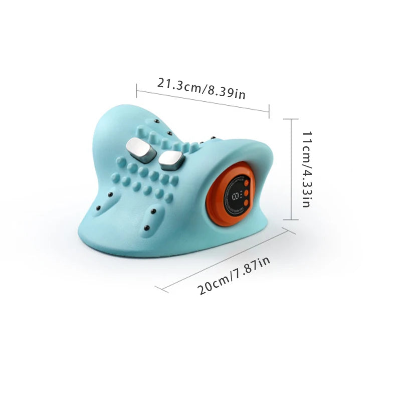 Electric Neck Massager With Shoulder And Back Massage Pillow