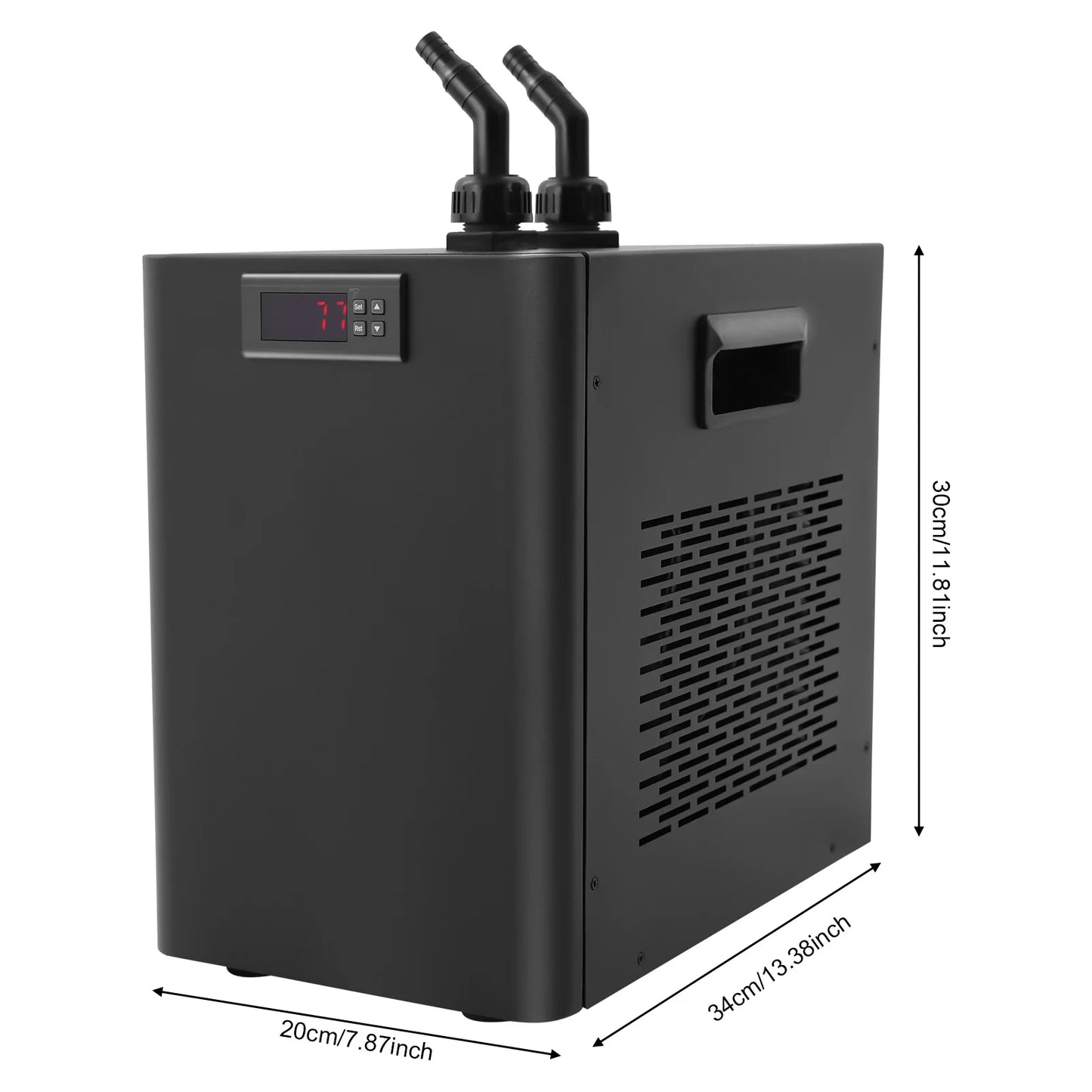 Aquarium Water Chiller 270W Titanium Evaporator Compact