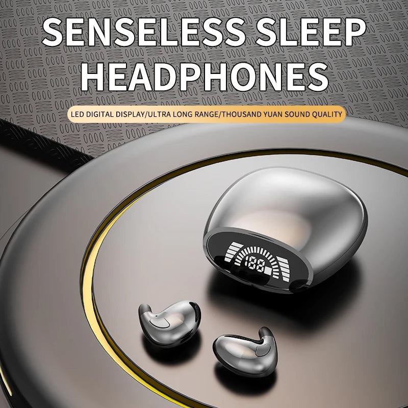Ultra thin sleep wireless earphones, mini, ultra small, invisible, in ear, painless to wear