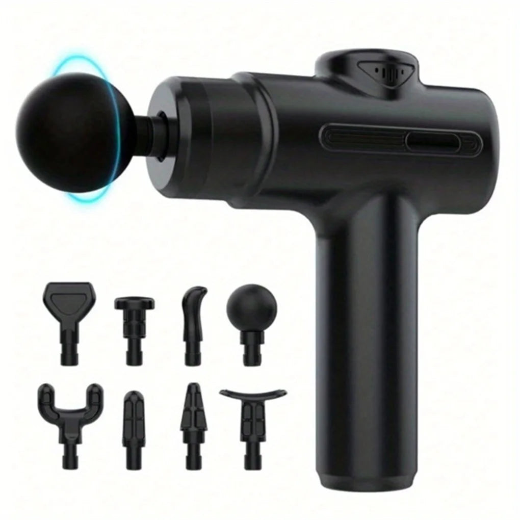 Deep Tissue Percussion Massage Gun For Athletes 8 Heads