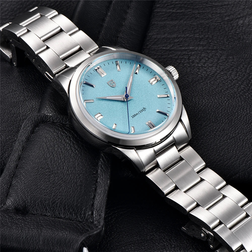 PAGANI DESIGN 2025 New 38mm Men's Quartz Watches VH31 Stainless Steel AR Coating Sapphire Business Sports Watches Watch for Men