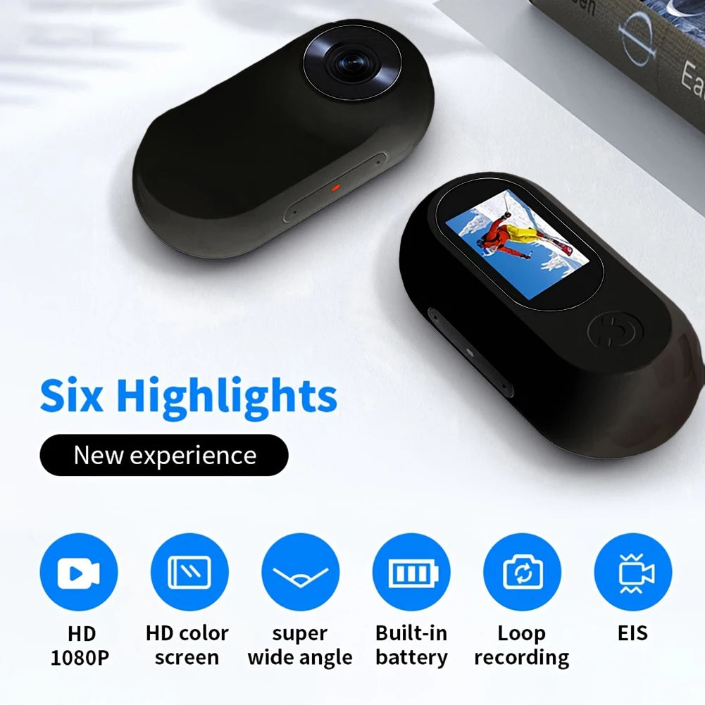 HD 1080P Wireless Collar Camera For Dogs And Cats 32G Card