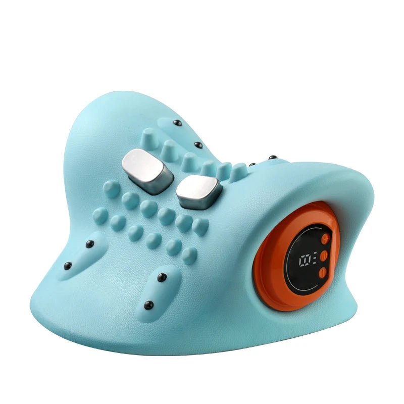 Electric Neck Massager With Shoulder And Back Massage Pillow