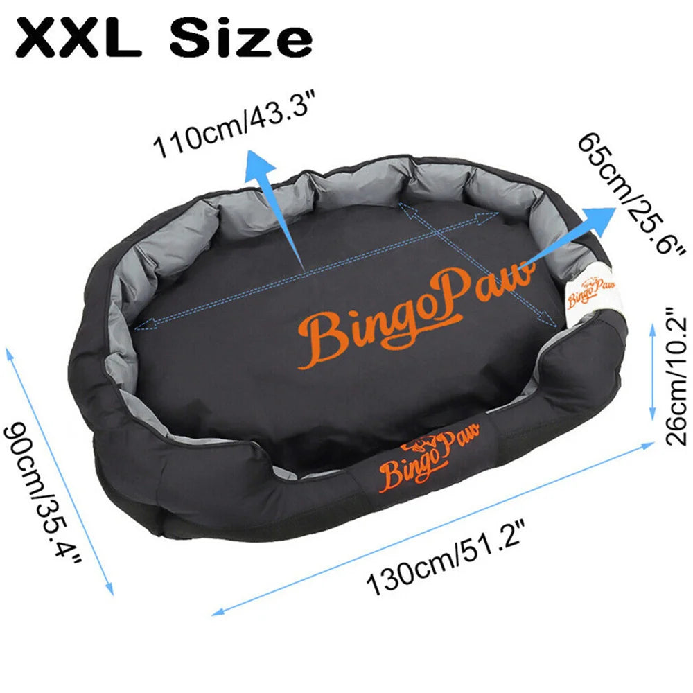 Waterproof Orthopedic Sofa Dog Bed Large XL XXL Washable