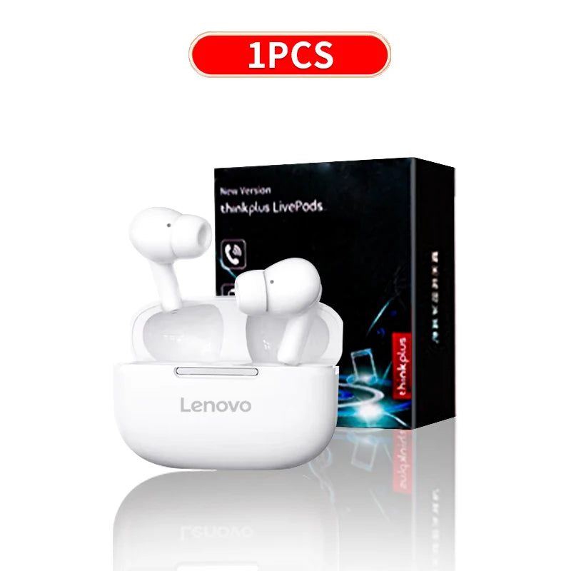 Lenovo Thinkplus Wireless Earphones Bluetooth Headset In Ear Earphones With Microphone For IOS Android