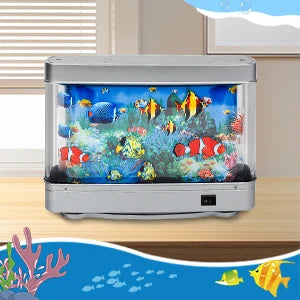 Artificial Aquarium Moving Fish Light Virtual Ocean Motion