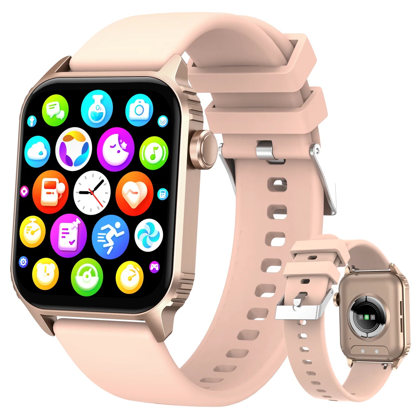 TG08 Smart Watch 1.85 Inch Fitness Tracker for Men and Women
