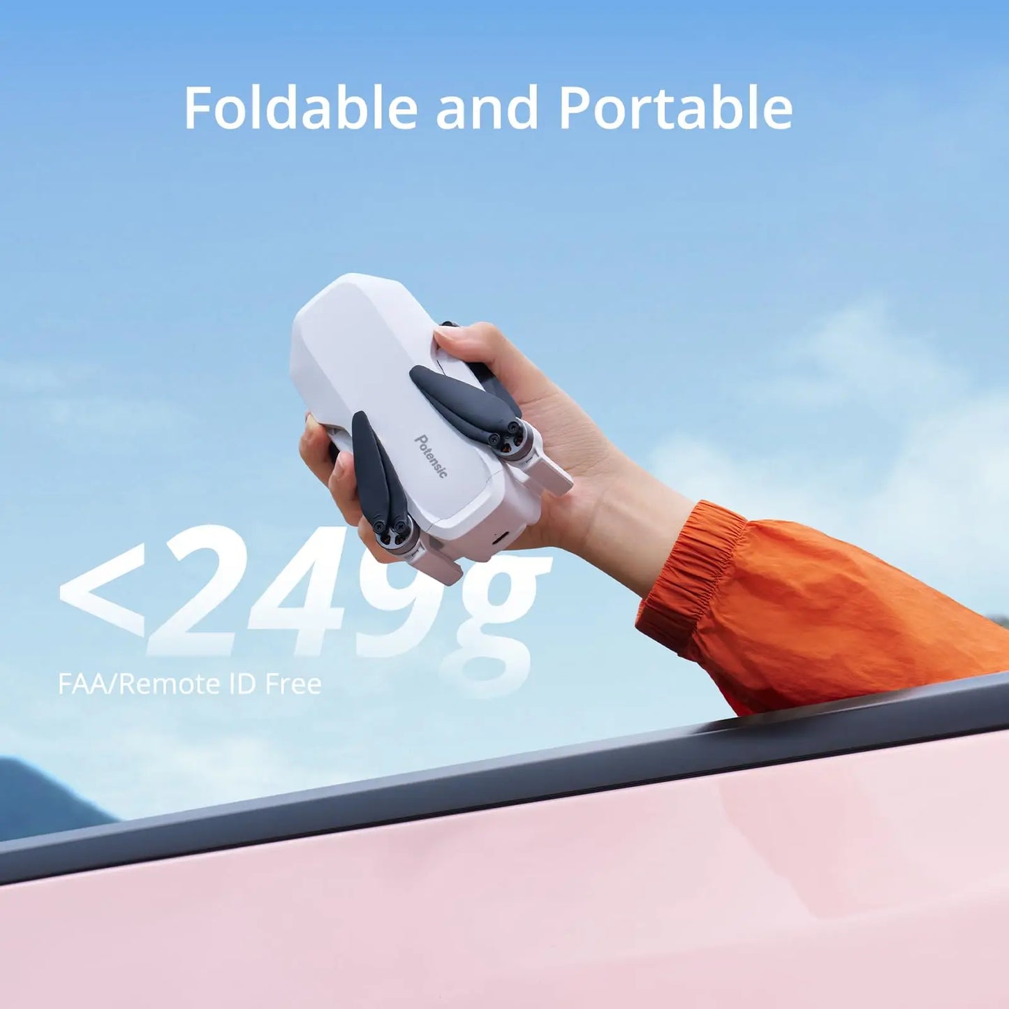 Used Potensic ATOM LT GPS Drone 2.5K Camera 4KM FPV Transmission